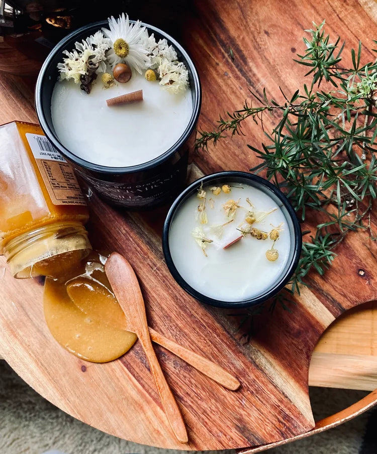 Manuka Honey & Vanilla Pure Coconut Wax Candle