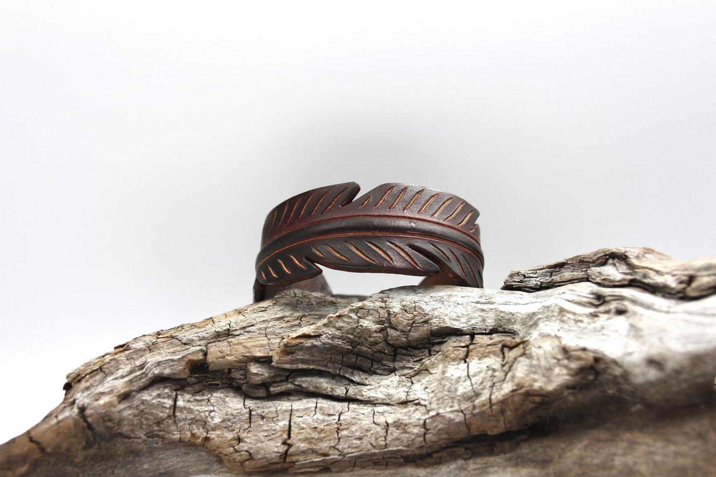 Kiwi Leather Cuff