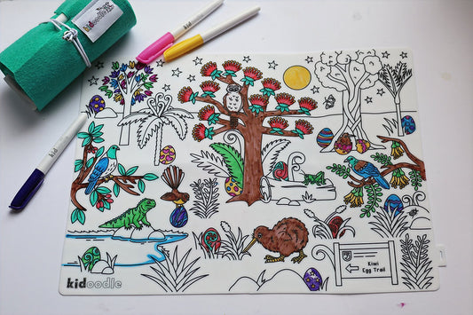 Kidoodle- Reusable Silicon Activity Mat