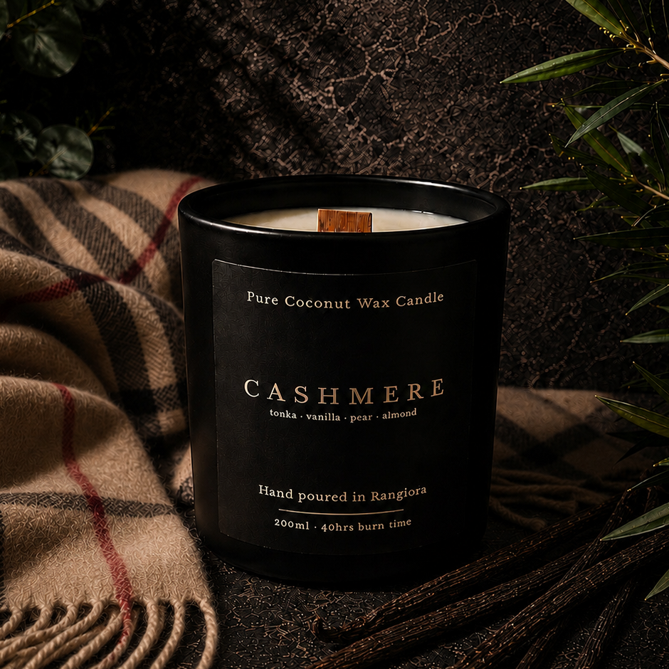Cashmere - Vanilla, Tonka & Pear Pure Coconut Wax Candle