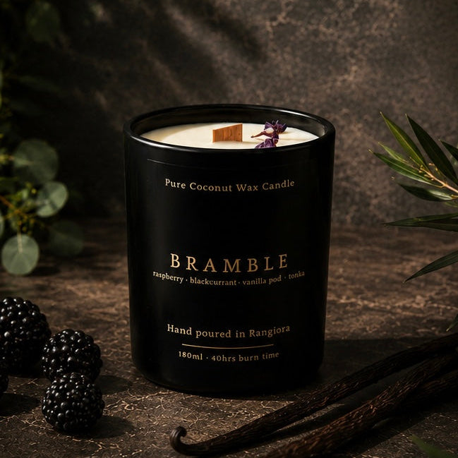 Bramble - Black Raspberry & Vanilla Pure Coconut Wax Candle