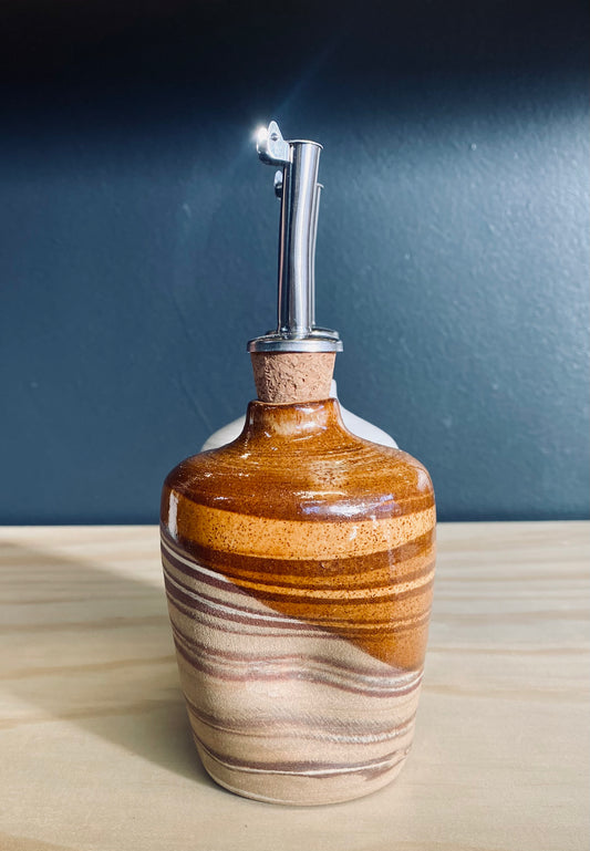 Oil Bottle - dimpled