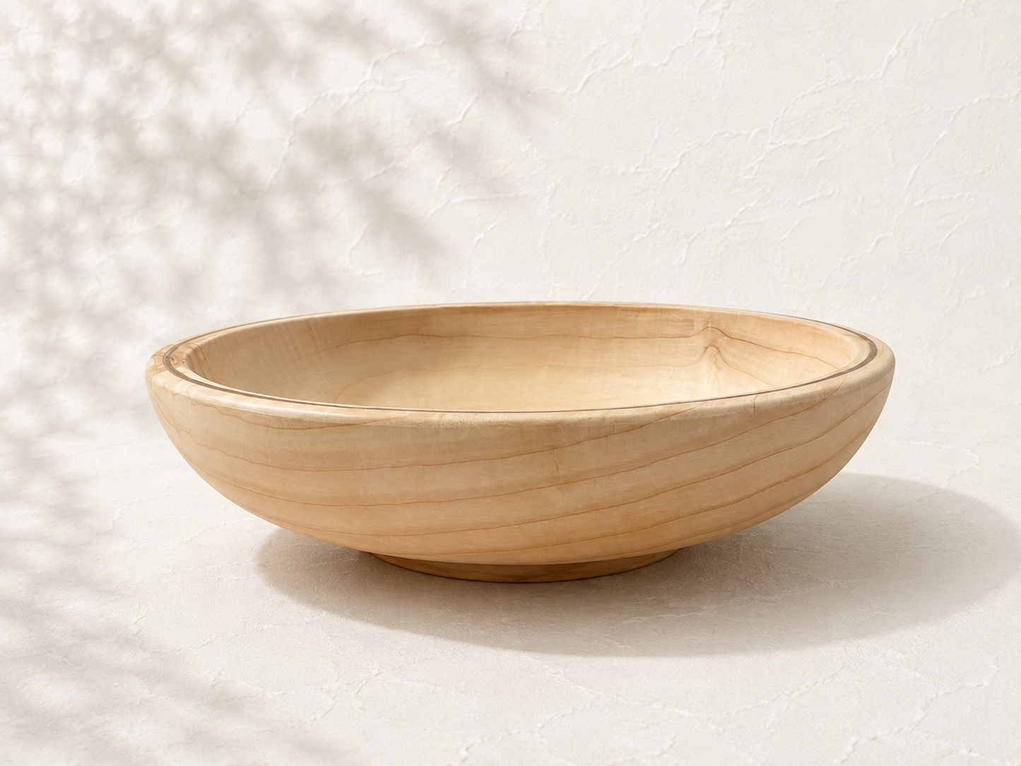 Macrocarpa serving bowl burnt edge