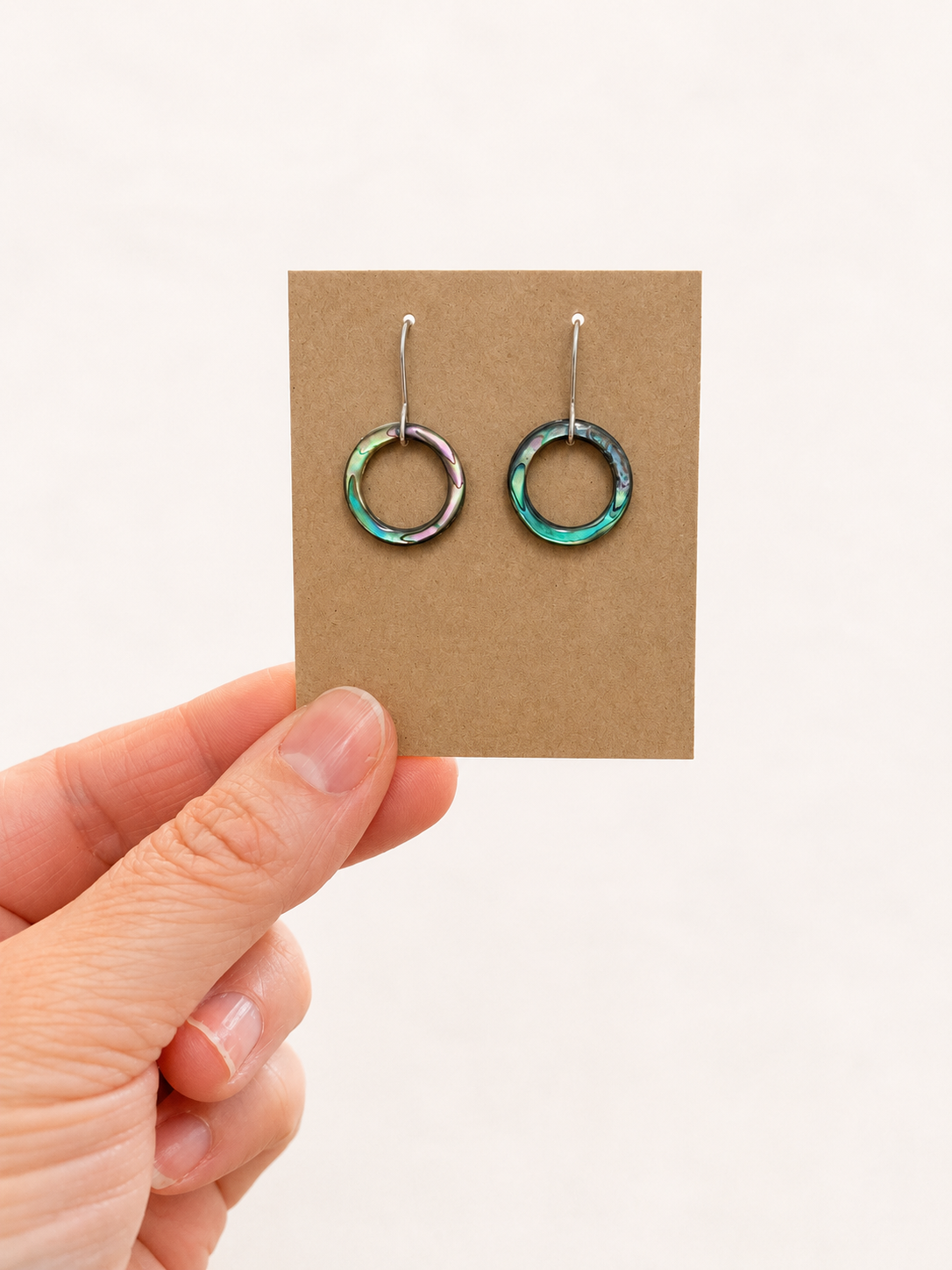 Paua Ring Earings