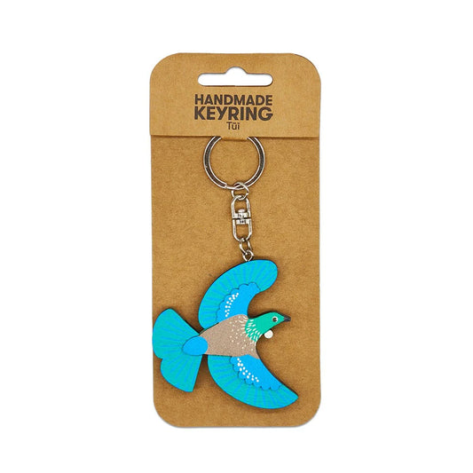 NZ Wooden Key Rings - 100% NZ