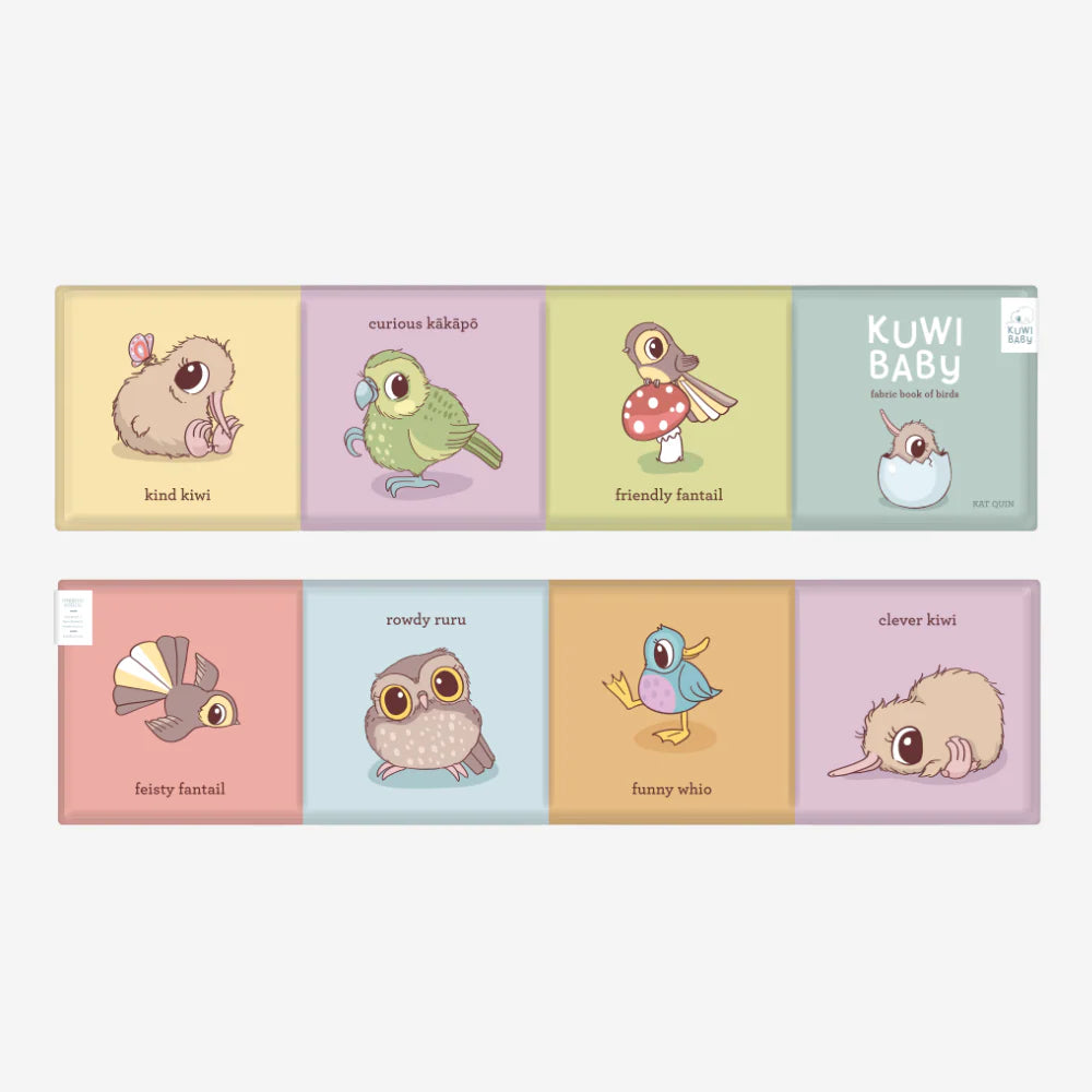Kuwi Baby - fold out fabric book