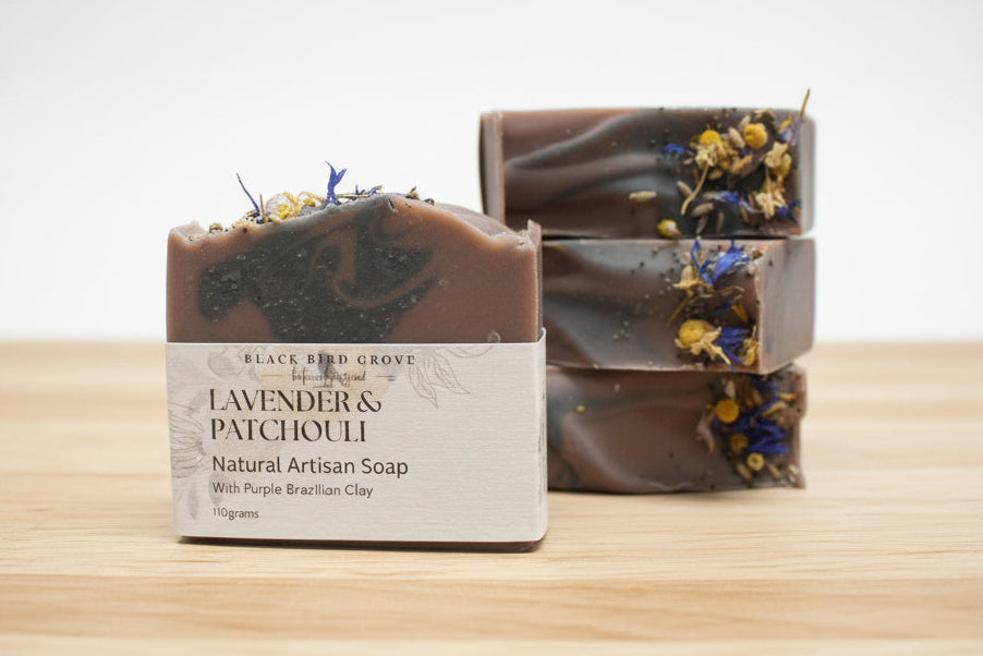 Lavender & Patchouli with Purple clay