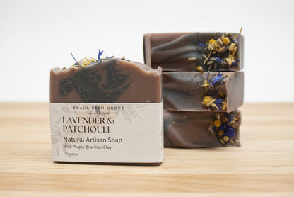 Lavender & Patchouli with Purple clay