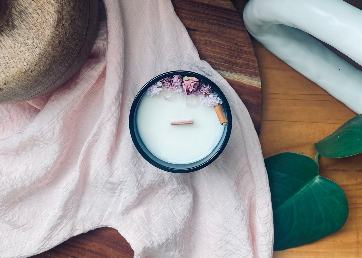 Pink Peony & Grapefruit Pure coconut wax candle