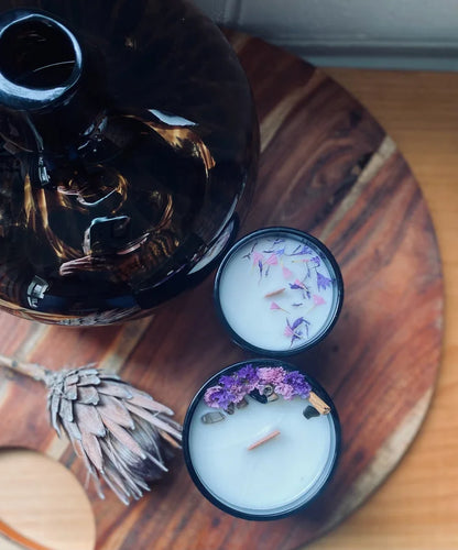 Black Orchid and Patchouli Pure Coconut Wax Candle