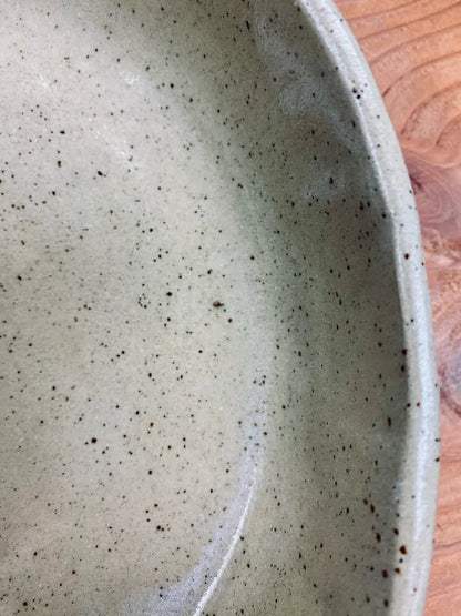 Speckled Clay bowl/platter by Kathy Thorpe
