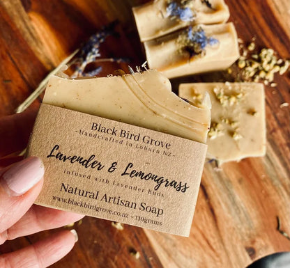 Lavender & Lemongrass infused with lavender buds