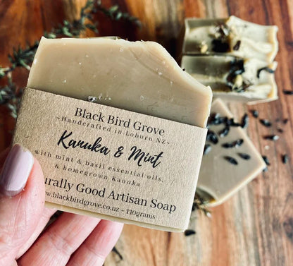 Peppermint & Basil infused with Kanuka Tea