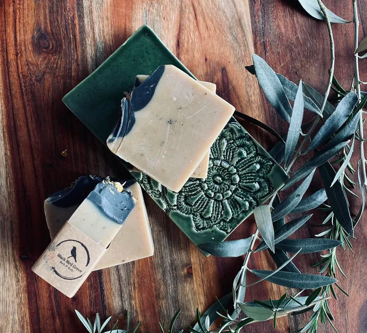Olive Leaf & Rosemary Natural Artisan Soap