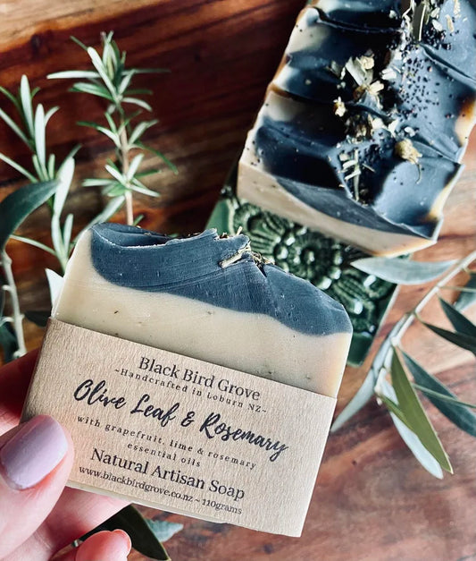 Olive Leaf & Rosemary Natural Artisan Soap