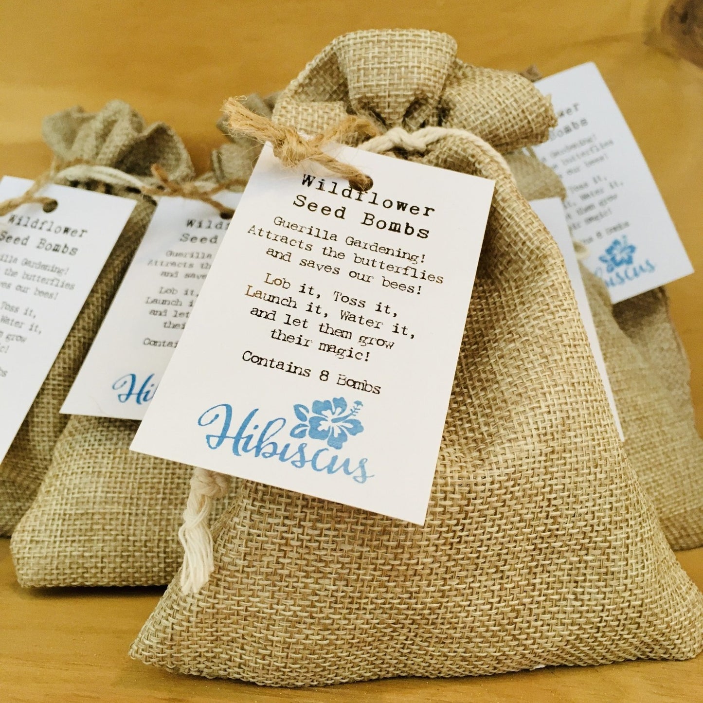 Hibiscus home - seed bomb
