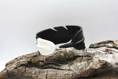 Huia Dawn Leather Cuff
