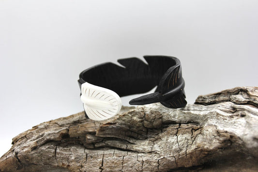 Huia Dawn Leather Cuff