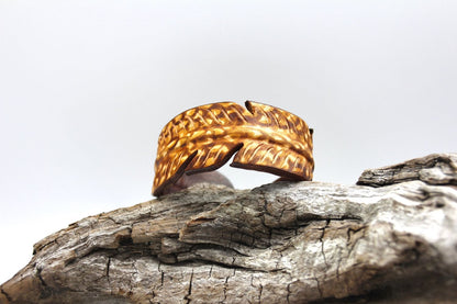 Ruru Moon Leather Cuff