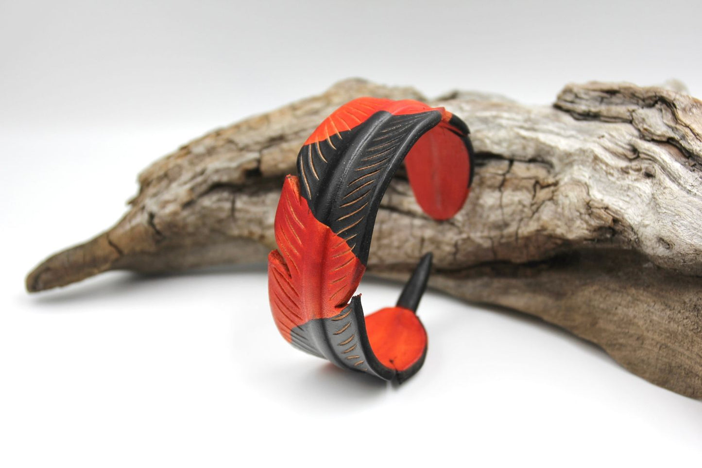 Tieke Bloom Leather Cuff