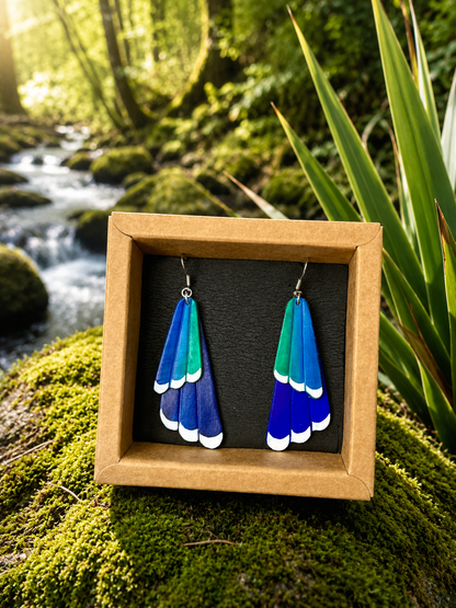 Tui Leather Earings