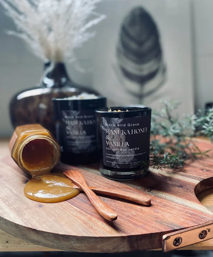 Manuka Honey & Vanilla Pure Coconut Wax Candle