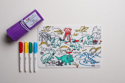 Kidoodle- Reusable Silicon Activity Mat