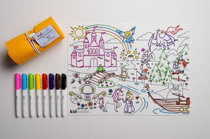 Kidoodle- Reusable Silicon Activity Mat