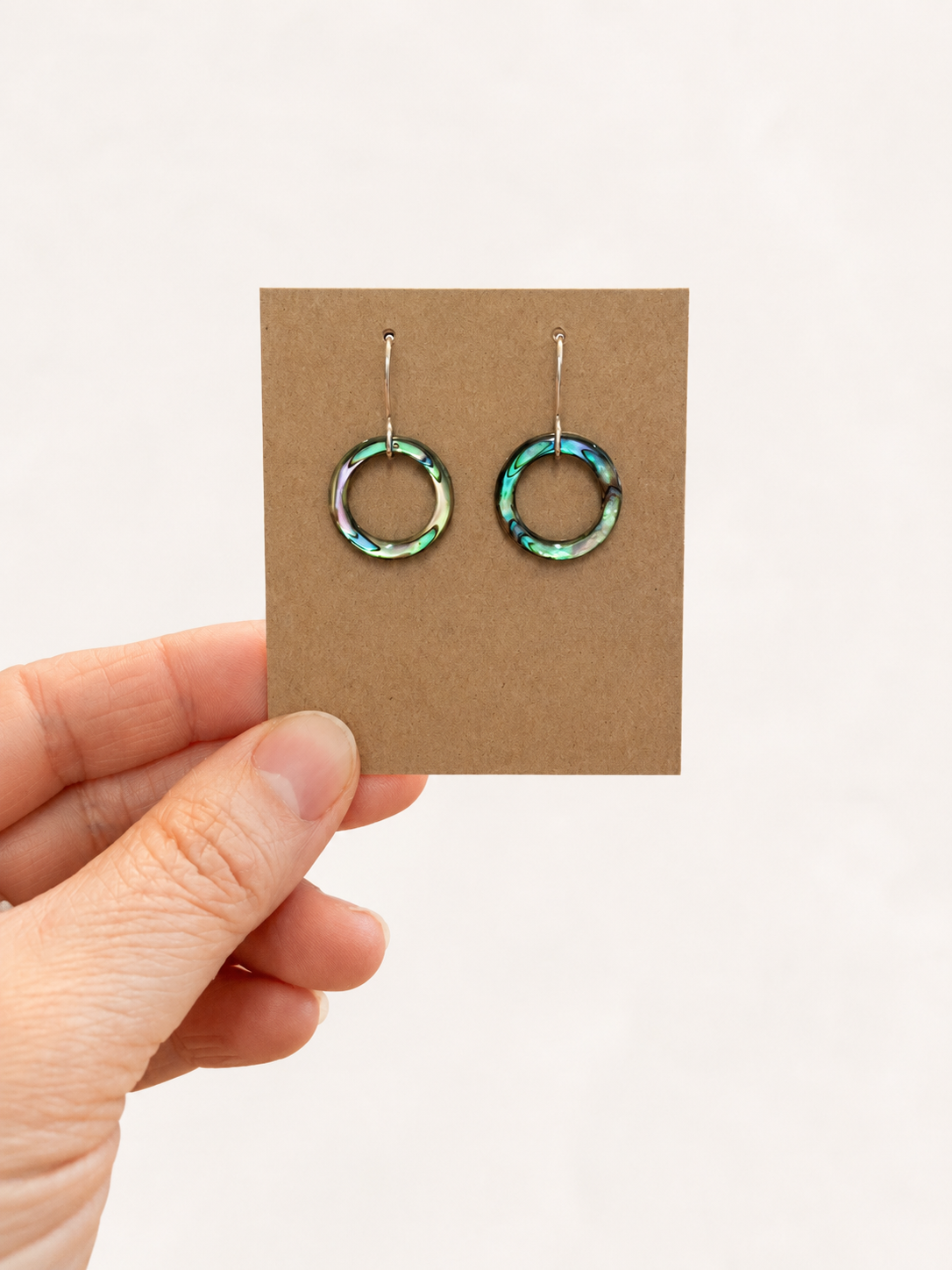 Paua Ring Earings