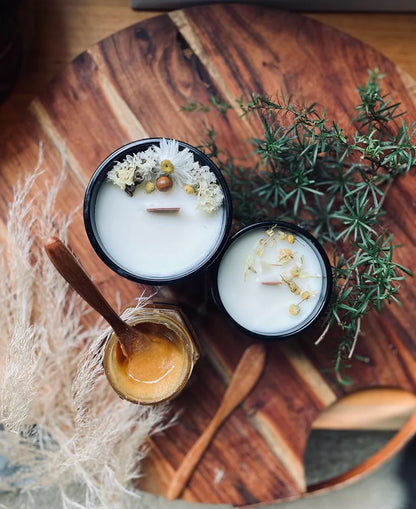 Manuka Honey & Vanilla Pure Coconut Wax Candle