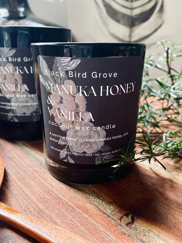 Manuka Honey & Vanilla Pure Coconut Wax Candle