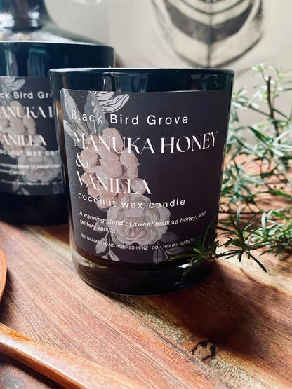 Manuka Honey & Vanilla Pure Coconut Wax Candle