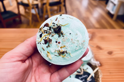 Peppermint and Rosemary Salt Soap Bars