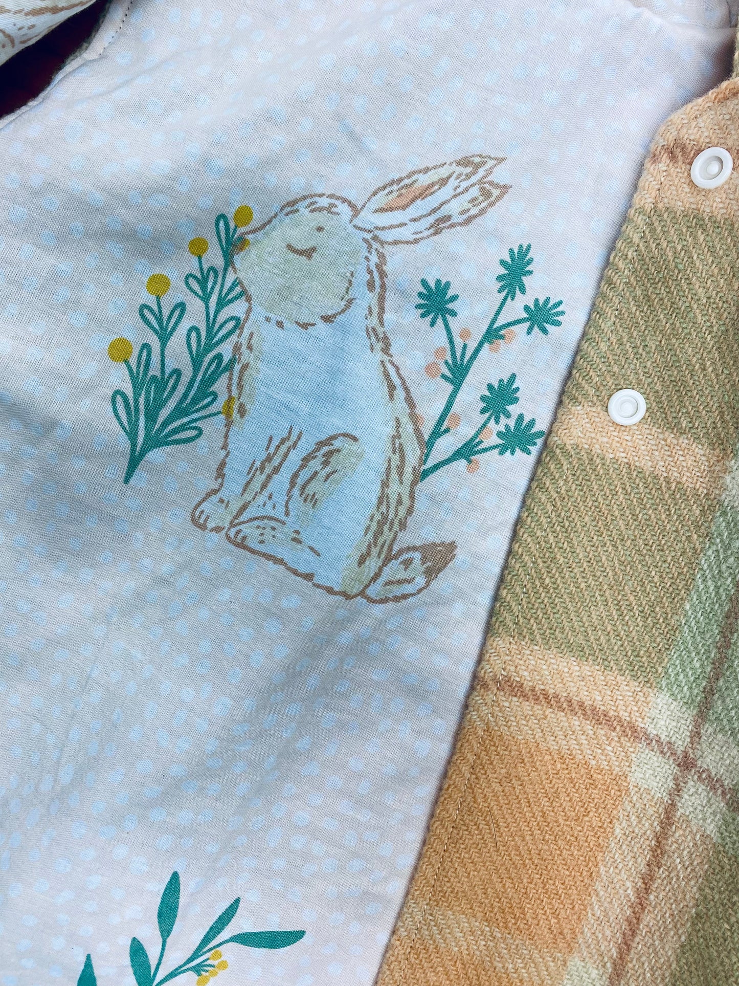 Woollen Bunny Vest size 2