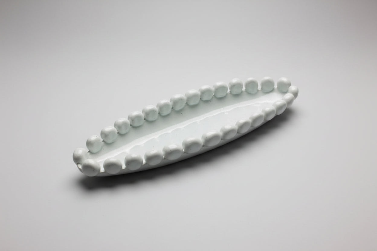 Bubble Oval Platter by Kathy Thorpe