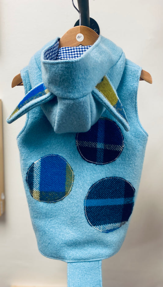 Woollen Bluey Vest size 4