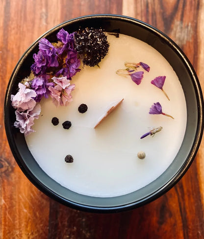 Black Raspberry & Vanilla Pure Coconut Wax Candle