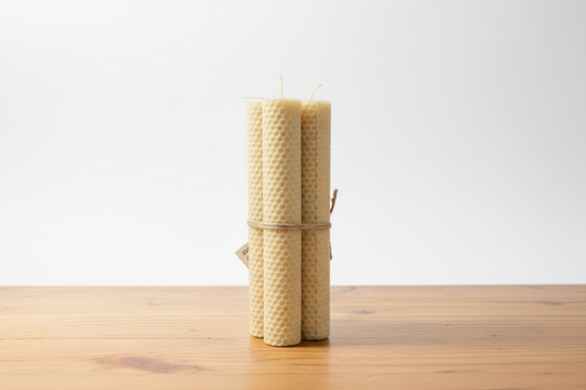 Bees Wax Tall Candle set