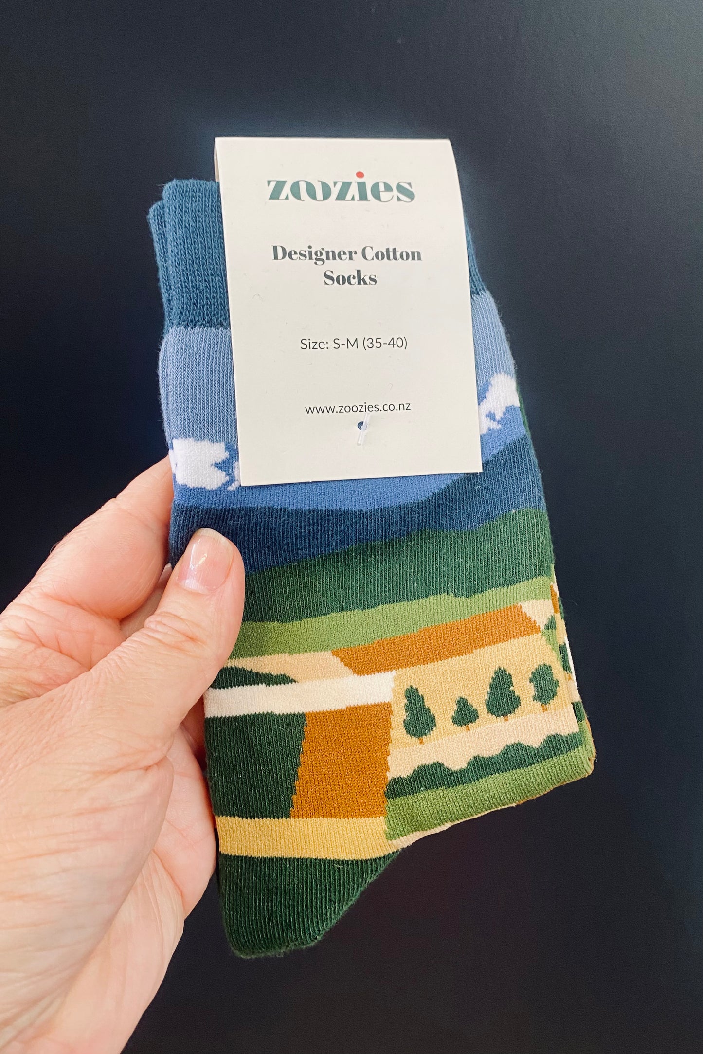 Canterbury Plains - cotton socks