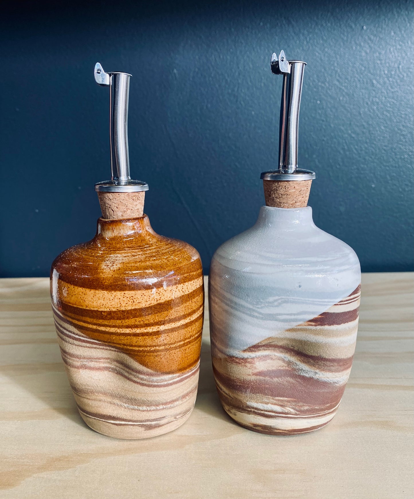 Oil Bottle - dimpled
