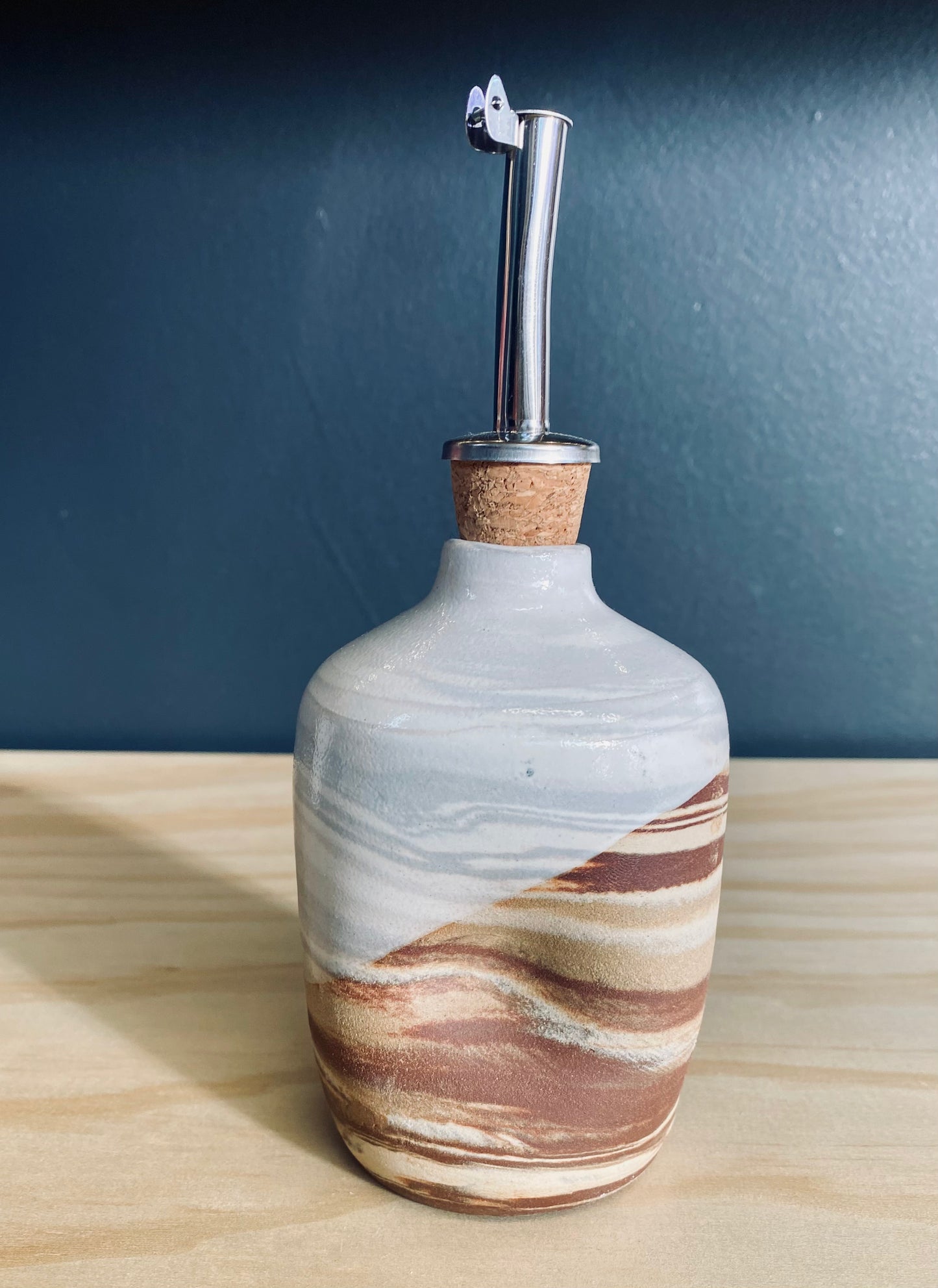 Oil Bottle - dimpled