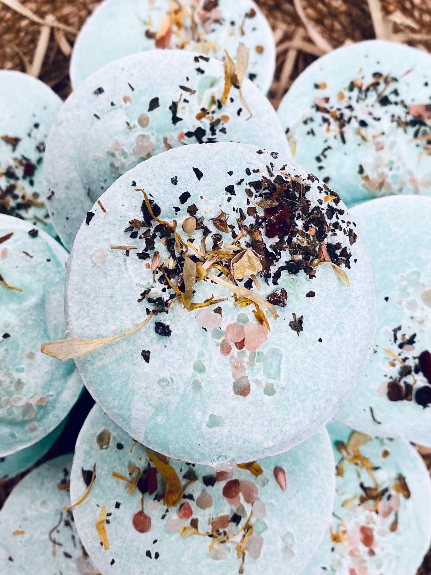 Peppermint and Rosemary Salt Soap Bars