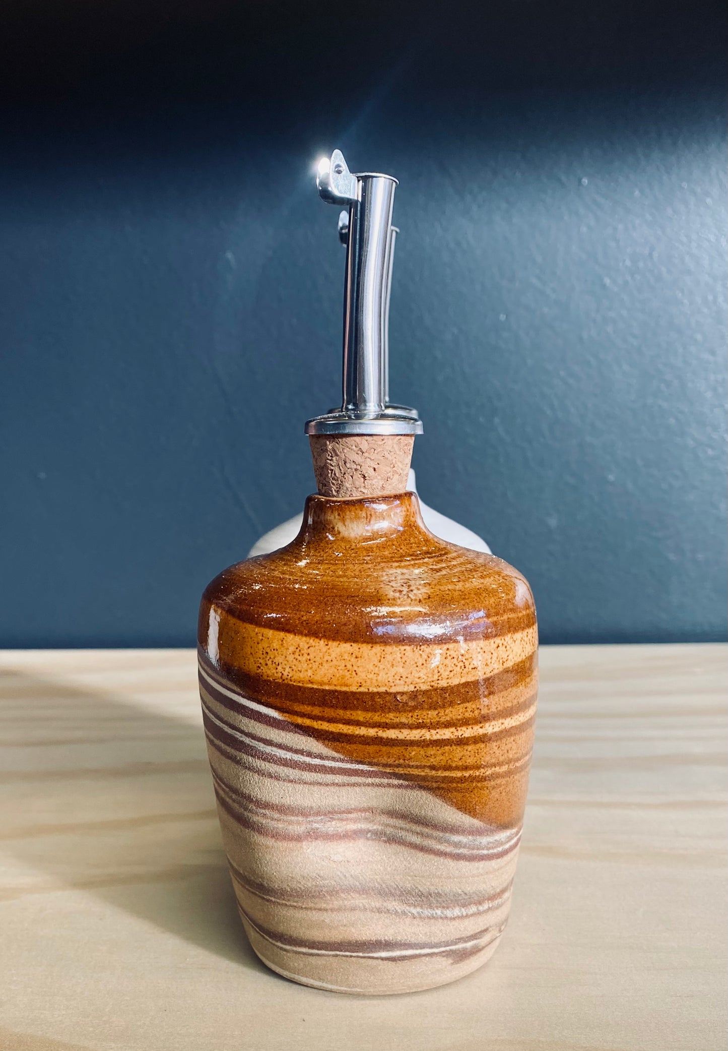 Oil Bottle - dimpled