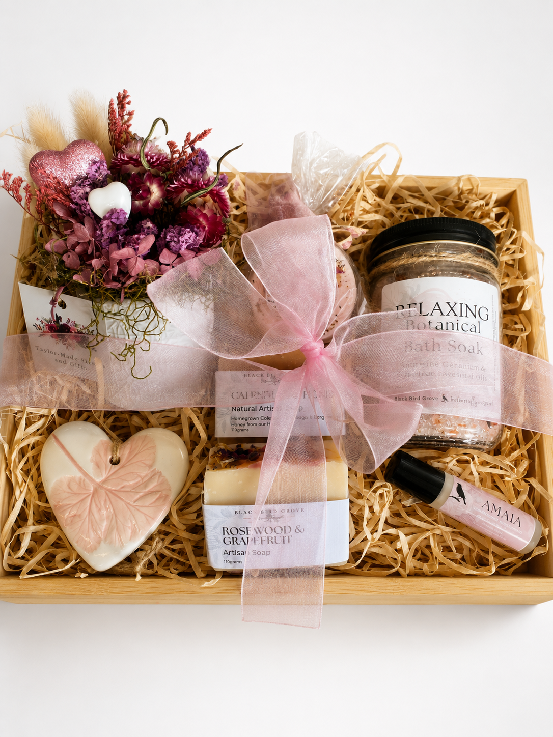 Flowers and Ceramics Gift Box