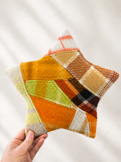 Recycled Blanket Star