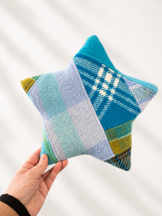 Recycled Blanket Star
