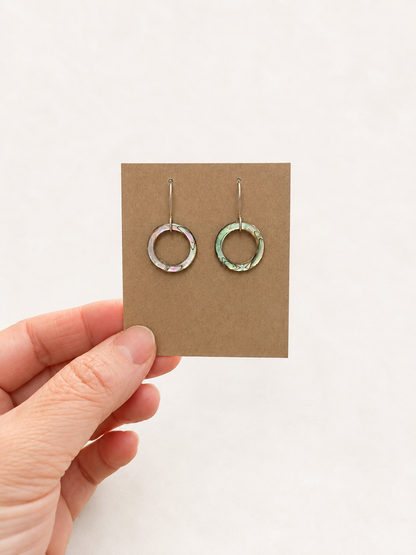 Paua Ring Earings