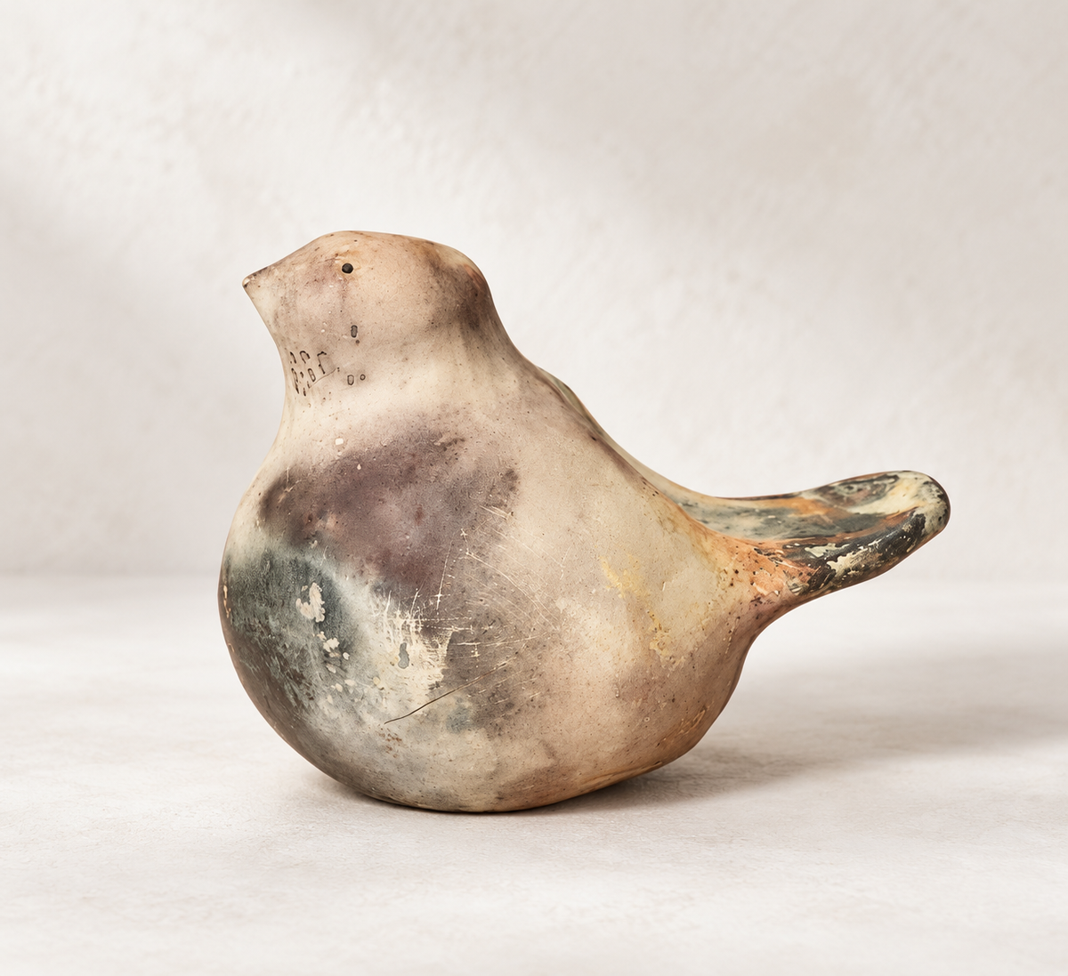 One-of-a-Kind Pit-Fired Ceramic Bird | Amanda Fowler - Option B