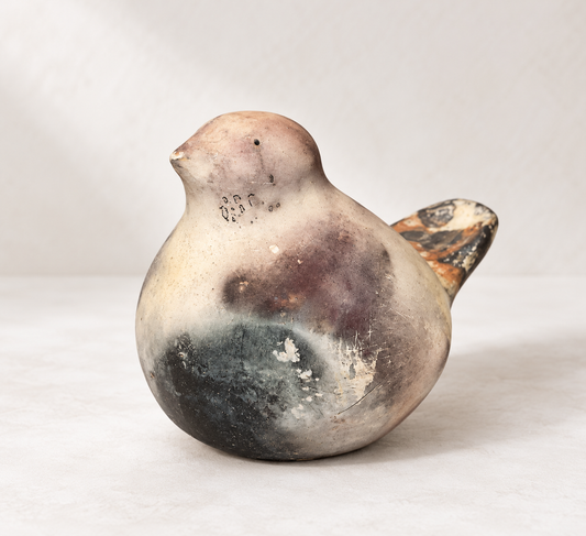 One-of-a-Kind Pit-Fired Ceramic Bird | Amanda Fowler - Option B