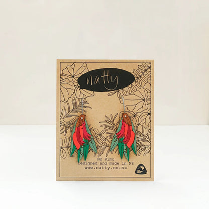 Harakeke Flower Earrings